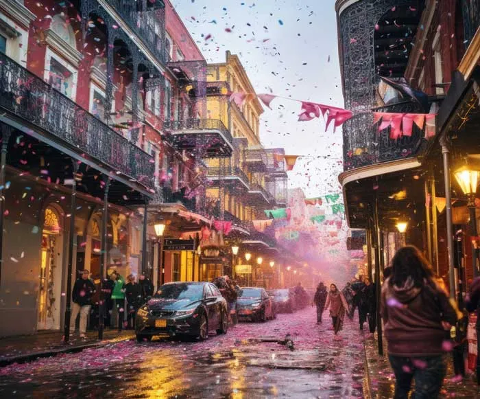 New Orleans Webcams madi gras